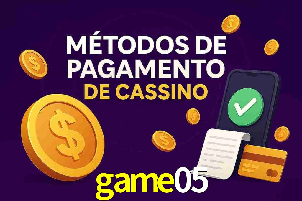 Métodos de Pagamento no game05