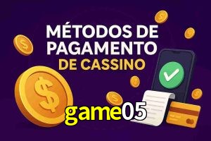 Métodos de Pagamento no game05